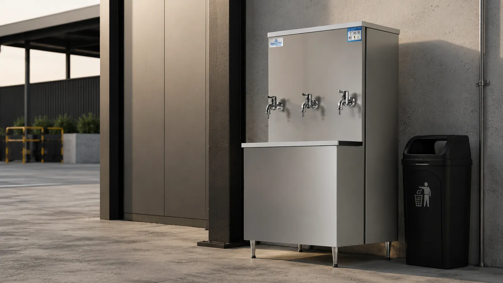 Bebedouro industrial JG Bebedouros em aço inox