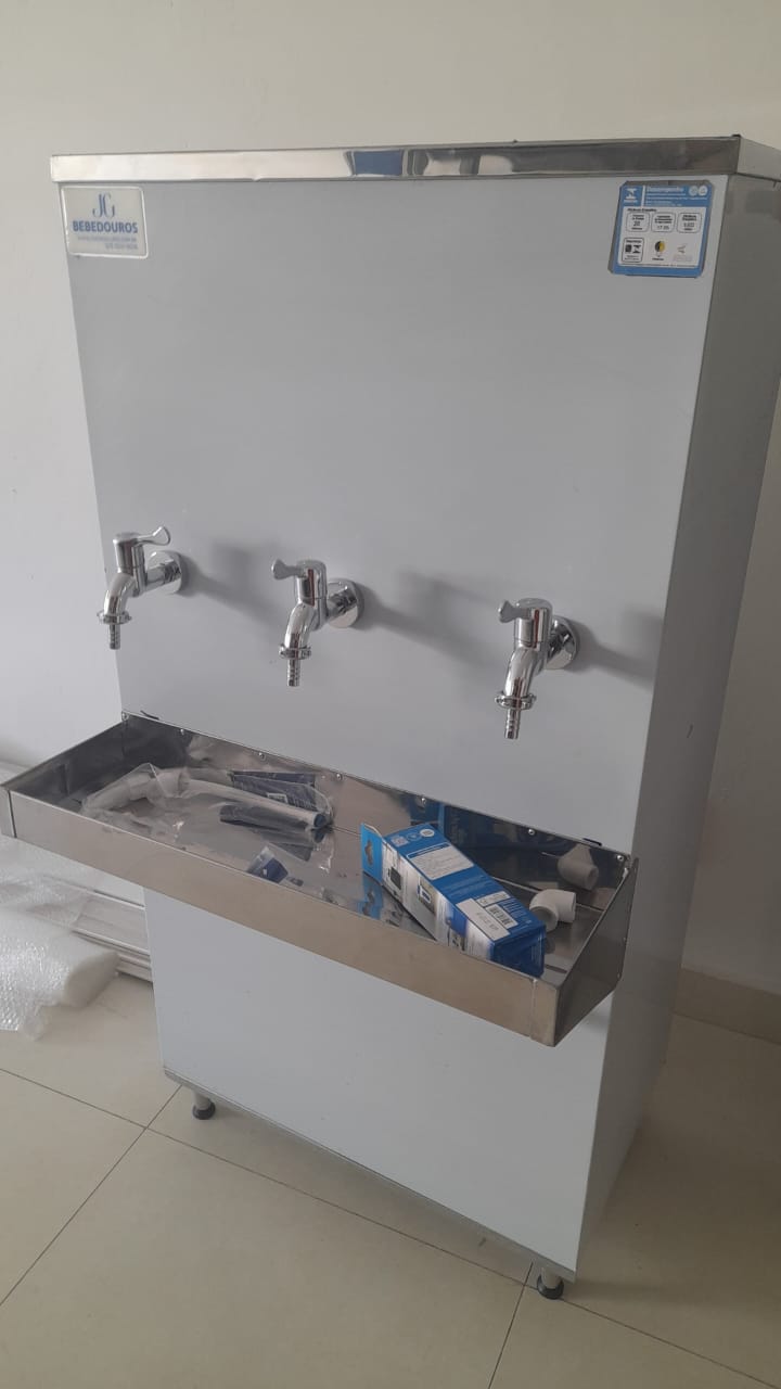 Foto enviada por Rafael Martins na avaliação do Bebedouro Industrial JG