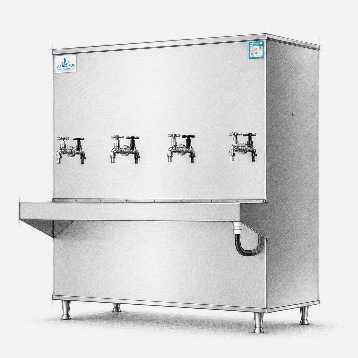Bebedouro Slim 200 Litros — JG Bebedouros