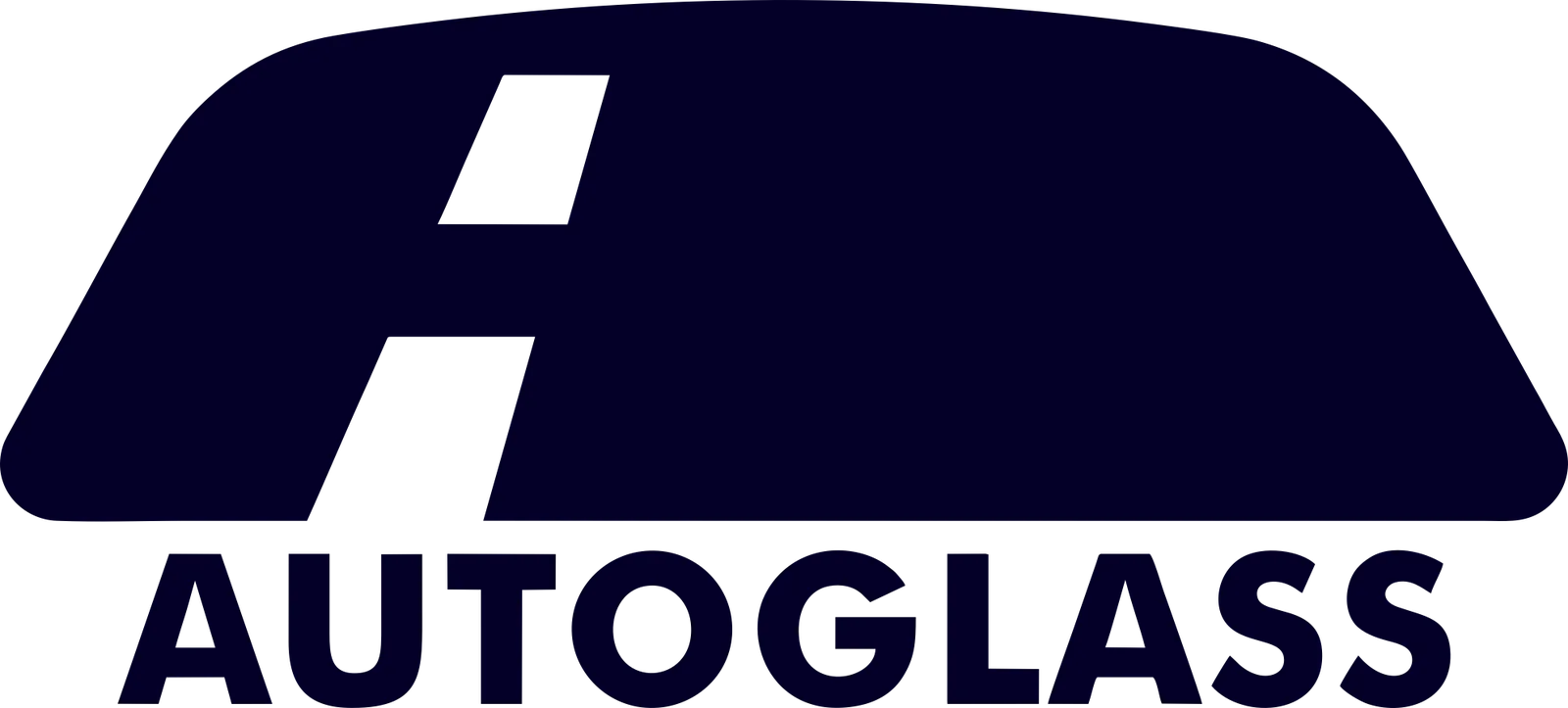 Logo Autoglass — cliente JG Bebedouros