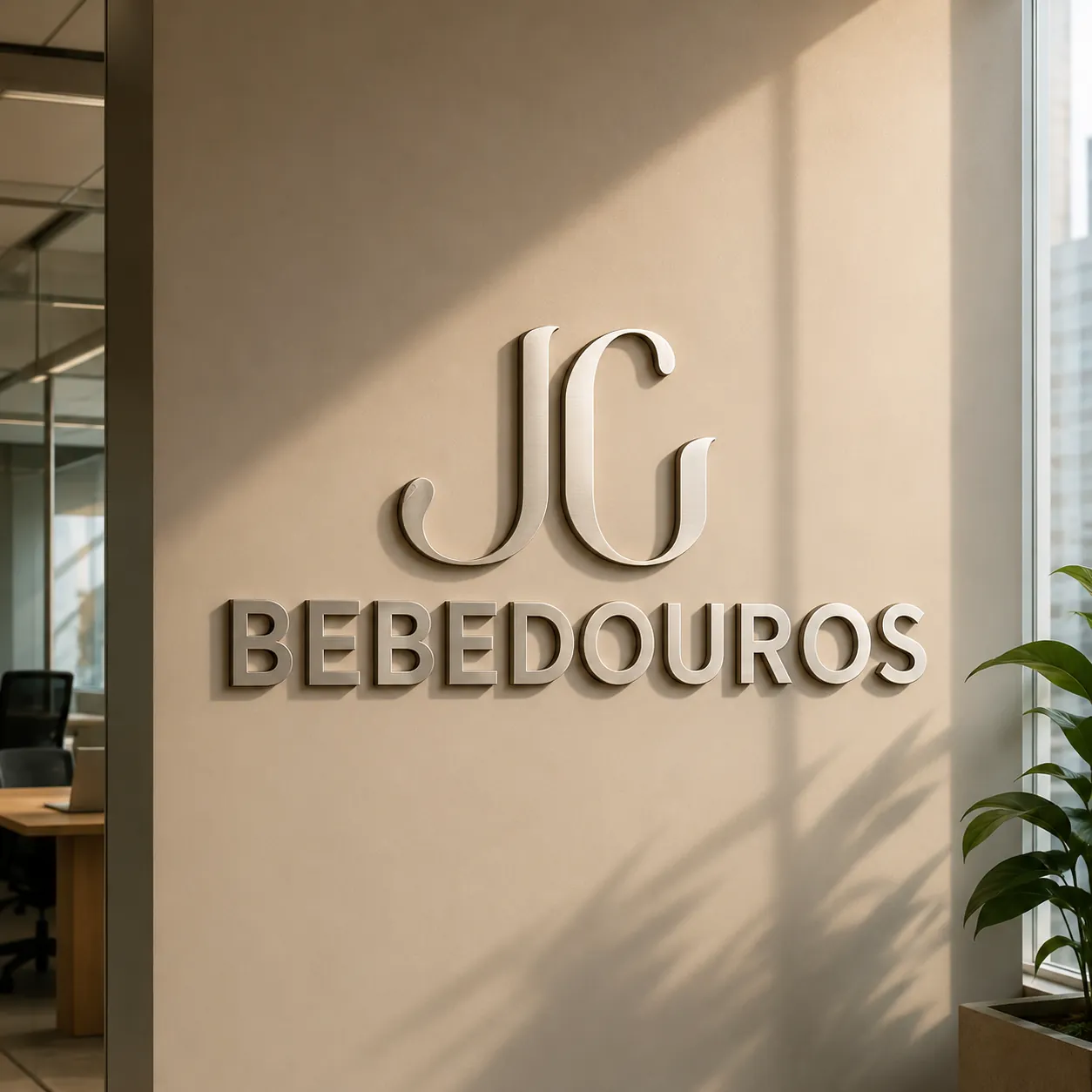 Logo da JG Bebedouros, fabricante de bebedouros industriais no Espírito Santo